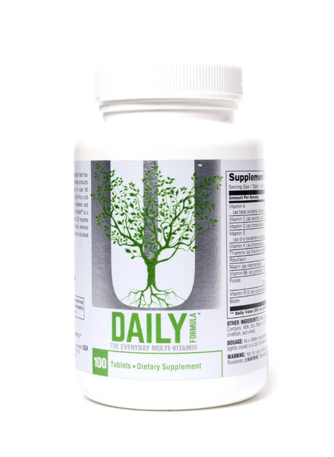 Daily Formula Supplement Multivitamin 100 Tablets