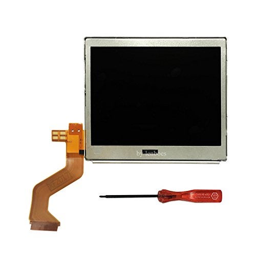 lenboes Original Top Upper LCD Screen Display Replacement for Nintendo DS Lite DSL NDSL with Opening Tool - Image 1