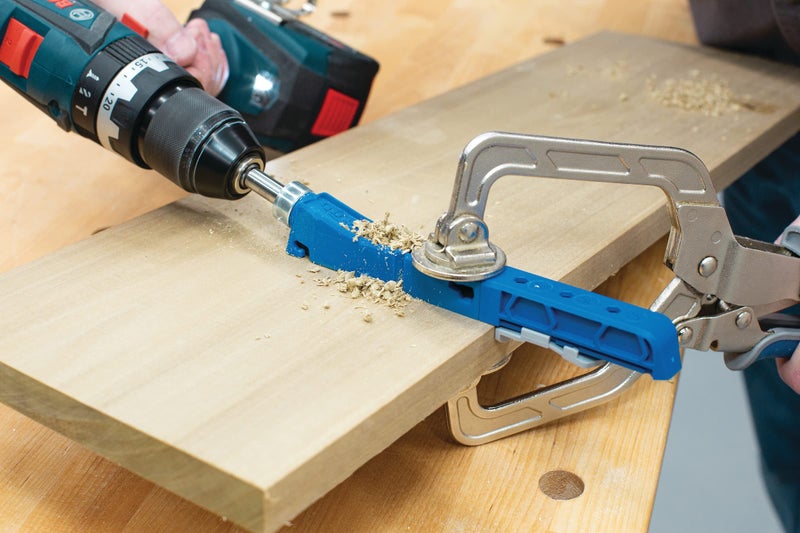 Kreg KPHJ310 Pocket-Hole Jig 310 - Small, Durable Jig for Tight Spaces - Create Perfect, Rock-Solid Joints - For Materials 1/2" to 1 1/2" Thick - Image 4