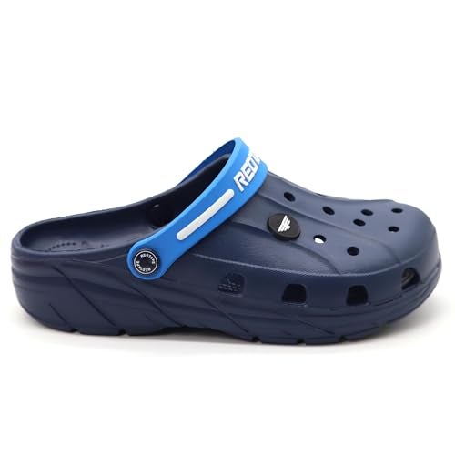 Red Tape Designer Comfortable Clogs, Sandals with Adjustable Back Strap for Men Navy Blue - 6 UK - Image 3