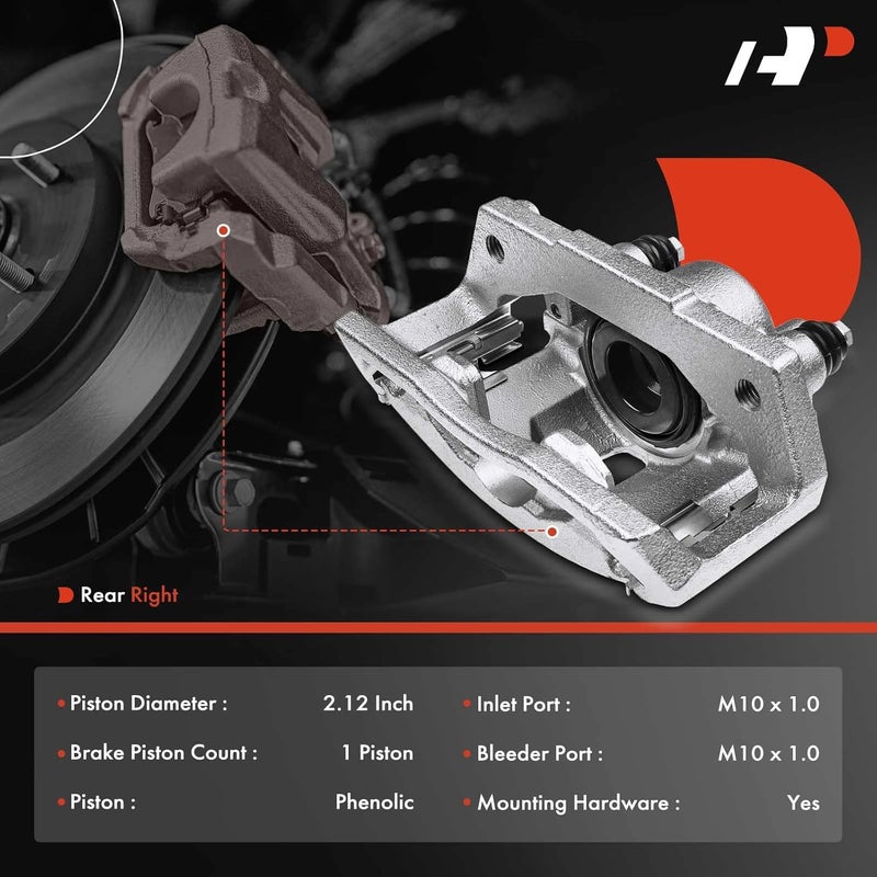 A-Premium Brake Caliper Assembly for Ram 1500 & Dodge Durango - Image 2