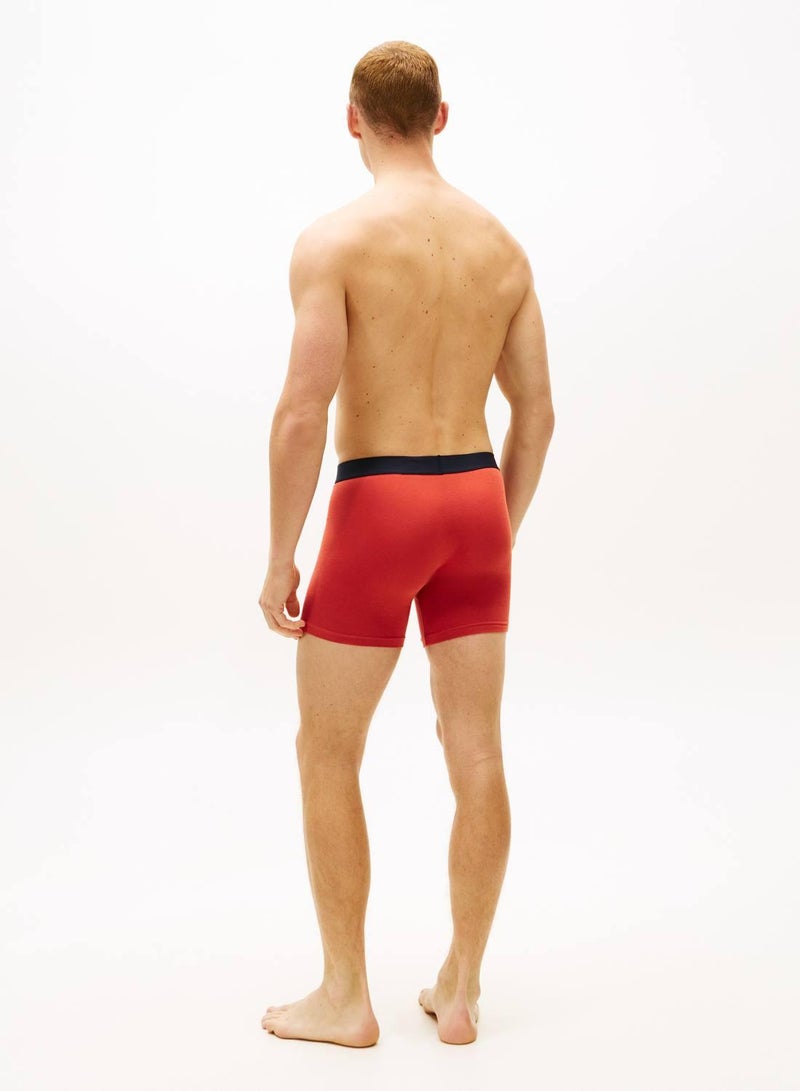 TOMMY HILFIGER 3 Pack Cotton Stretch Boxer Briefs - Image 5