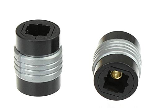 Accessonico Fiber Optic Cable Extender Female to Female Optical Toslink Digital Audio Extension Cable Coupler Connector Adapter (2 Pack) - Image 2