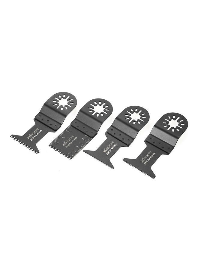NIBEMINENT 16-Piece Mix Oscillating Blade Kit Black - Image 5