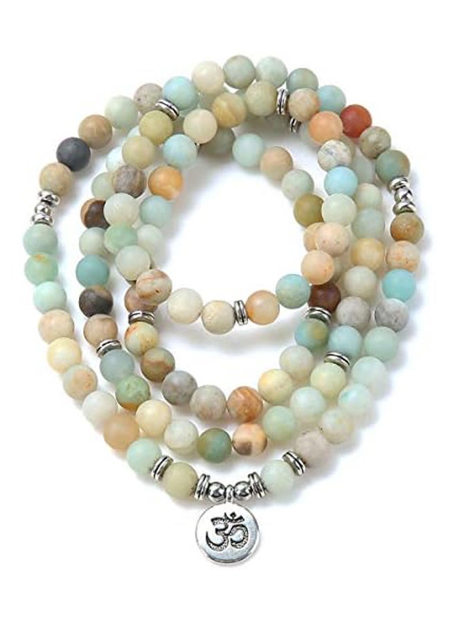 GVUSMIL 8mm 108 Mala Beads Wrap Bracelet Necklace for Yoga Charm Bracelet Natural Gemstone Jewelry  Men - Image 2