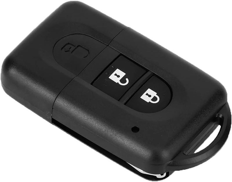 2 Buttons Remote Key Housing Case Cover Replacement, Fits for Qashqai X - Trail Micra Note Pathfinder, Durable Anti - Wear Key Case with Compact Design, Easy to Install Acce - Image 4