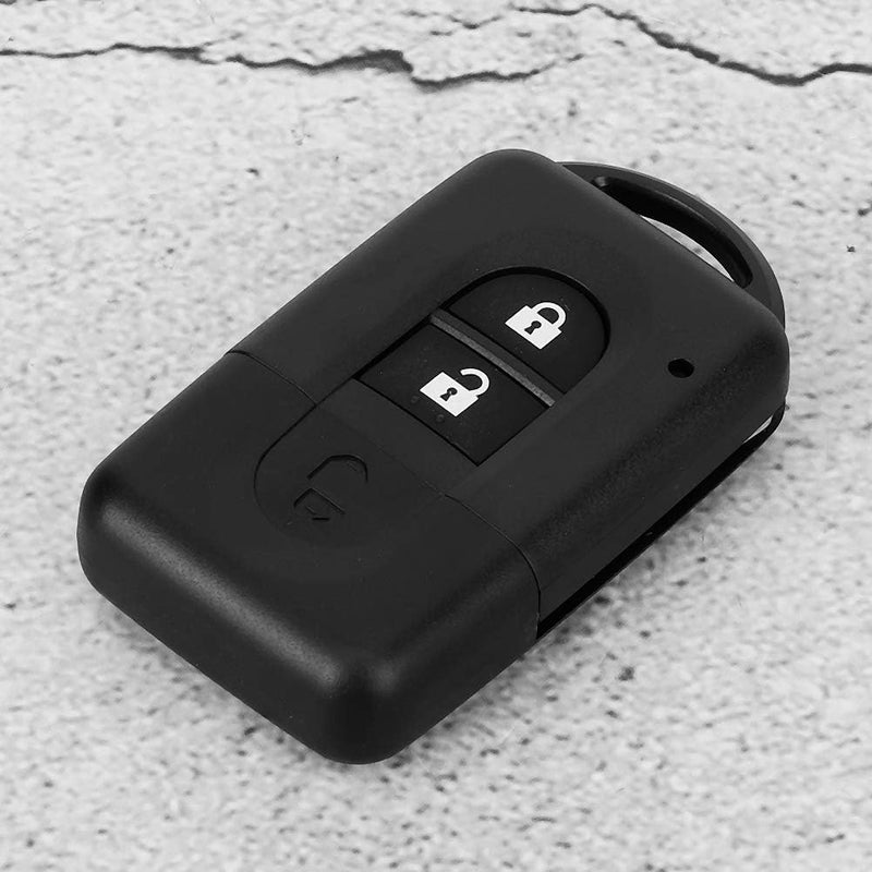 2 Buttons Remote Key Housing Case Cover Replacement, Fits for Qashqai X - Trail Micra Note Pathfinder, Durable Anti - Wear Key Case with Compact Design, Easy to Install Acce - Image 3