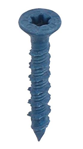 itw Tapcon 28550 3/16x1-1/4 Blue Star Drive Bugle Head Concrete Anchors 225/Box - Image 3