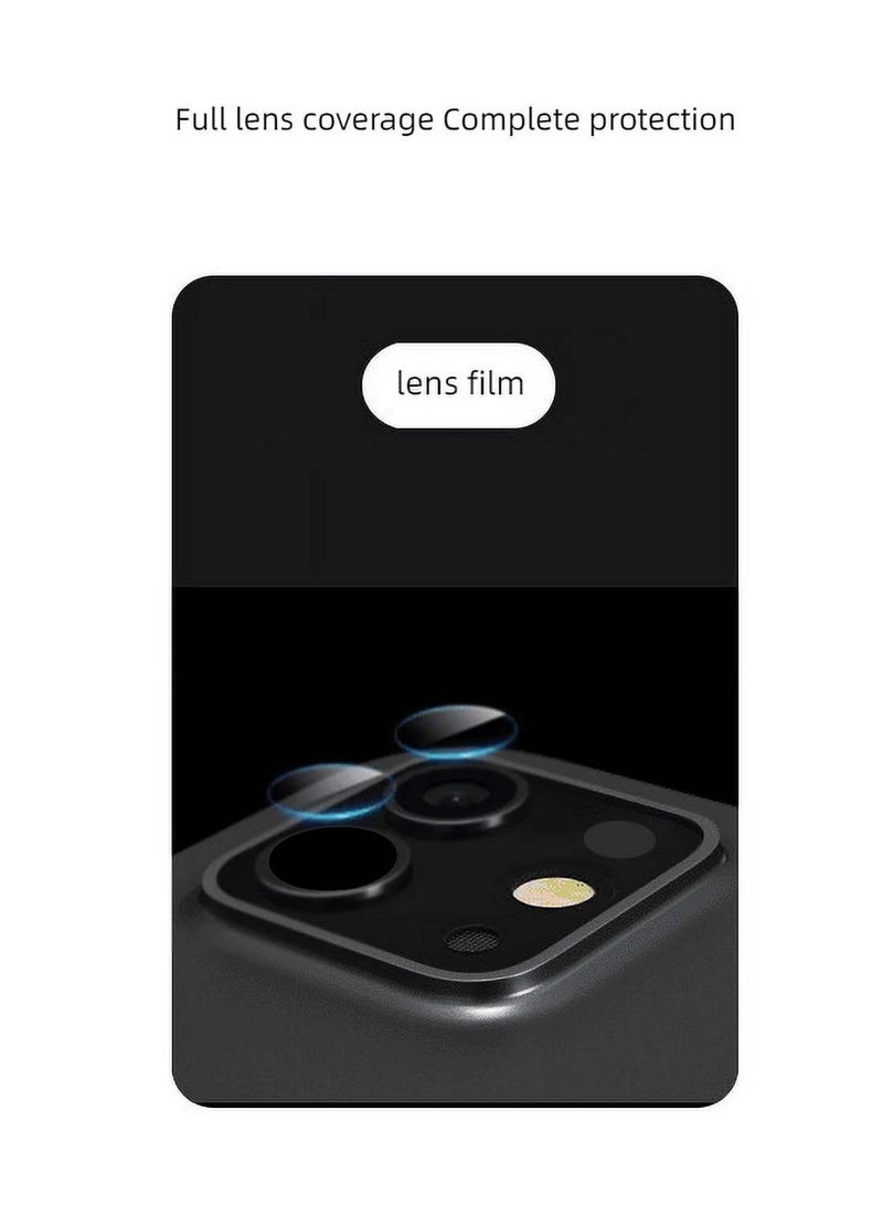 Wtech Apple iPad Pro 11 5G 2024 (5th Generation M4) 11 inch Wtech Premium Alloy Ring Camera Lens Tempered Glass Protector Shield - Clear - Image 5