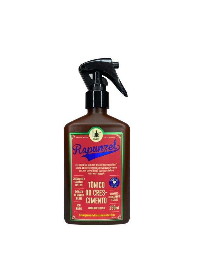 لولا من ريو - رابونزيل - تونيك لنمو الشعر، يقلل من تساقط الشعر، يحفز نموه الصحي، يعزز نمو الشعر الطويل والصحي والقوي، لجميع أنواع الشعر، 8.45 أونصة سائلة - Image 1