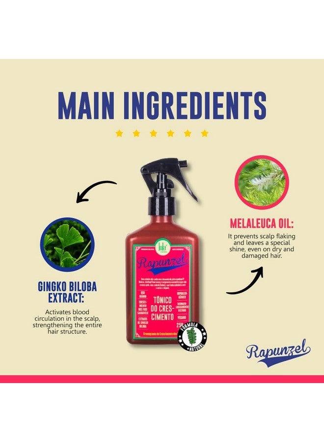 لولا من ريو - رابونزيل - تونيك لنمو الشعر، يقلل من تساقط الشعر، يحفز نموه الصحي، يعزز نمو الشعر الطويل والصحي والقوي، لجميع أنواع الشعر، 8.45 أونصة سائلة - Image 4