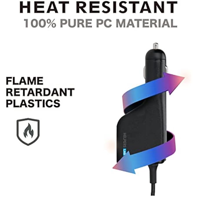 rayihni 90W LAPTOP CAR CHARGER ADAPTER COMPATIBLE FOR LENOVO THINKPAD TABLET PC EDGE LDEAPAD THINKPAD R60 R61 X61 T60 T61 X230 X300 LENOVO 3000 POWER SUPPLY - Image 3