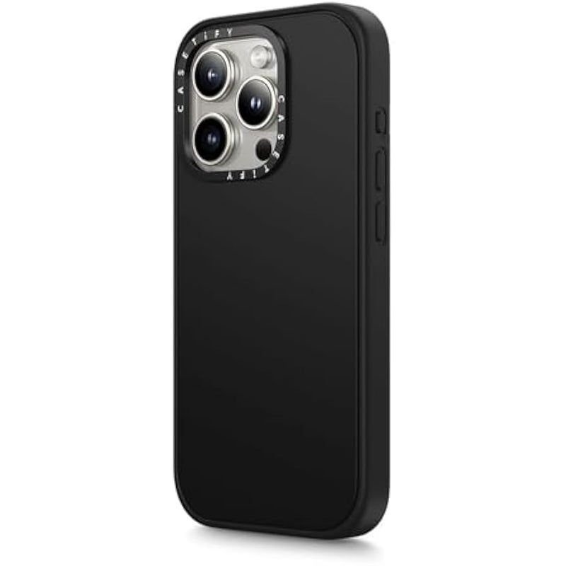 Casetify Impact Case for iPhone 15 Pro Max 【4x Military Grade Drop Tested / 8.2ft Drop Protection】 - Matte Black - Image 5