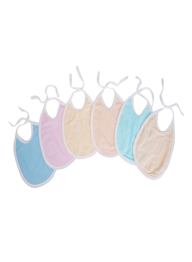 MW PRINTS Baby Cotton Mitten Booty Cap Sets (Pack Of 6pcs. Double Side Towel Bibs) - Image 4