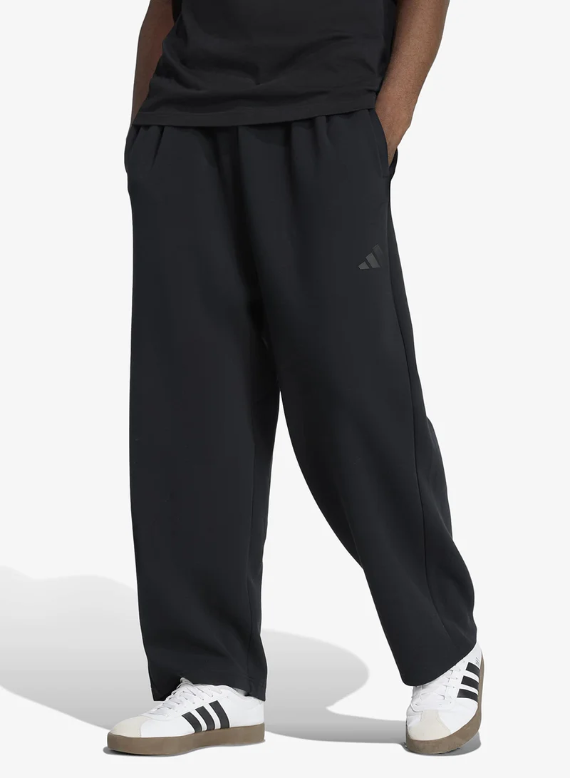 Adidas Soft Lux Straight Leg Tracksuit Bottoms