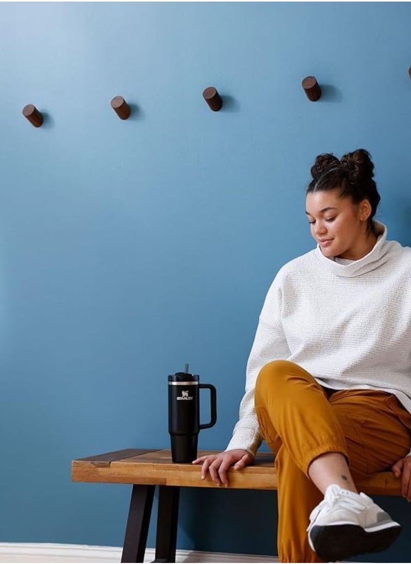 Stanley - Stanley Quencher H2.0 FlowState Stainless Steel Vacuum Insulated Tumbler with Lid and Straw, Paired with Non-Slip Silicone Cover, Great for Water, Iced Tea or Coffee, Smoothie and More, 40 OZ - Image 1