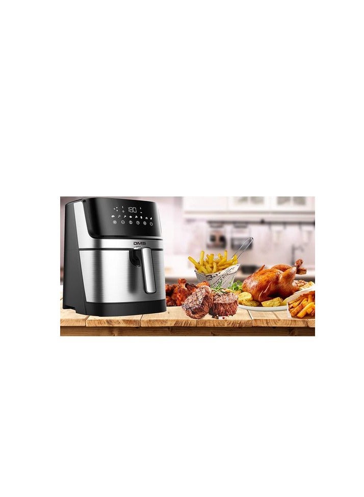 Dms fryer without oil, 1800 watts - 6 litres