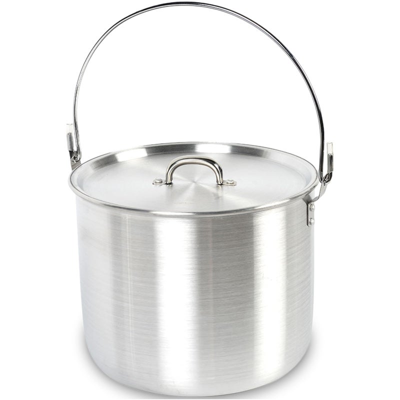 AceCamp Camping Pot for Gas Stove Made of Aluminium with Handle and Lid 4L  Camping Pots for Gas Cookers Grills and Fire  Camping Pot Set Camping Pot  Camping Cooking Pot Set Camping