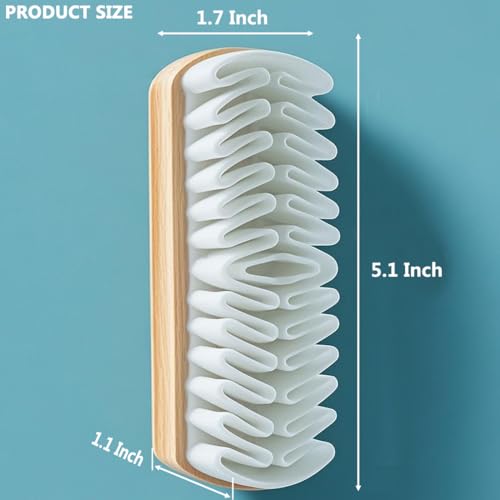 FEISHI 2Pcs Suede Brush for Shoes Nubuck Brush Suede Eraser Suede Shoe Brush Suede Shoe Cleaner - Image 3