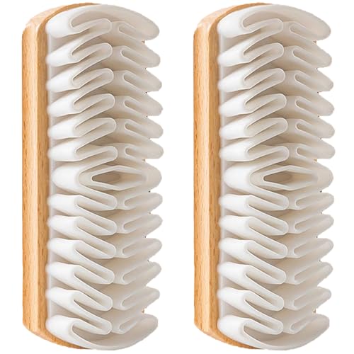 FEISHI 2Pcs Suede Brush for Shoes Nubuck Brush Suede Eraser Suede Shoe Brush Suede Shoe Cleaner - Image 1