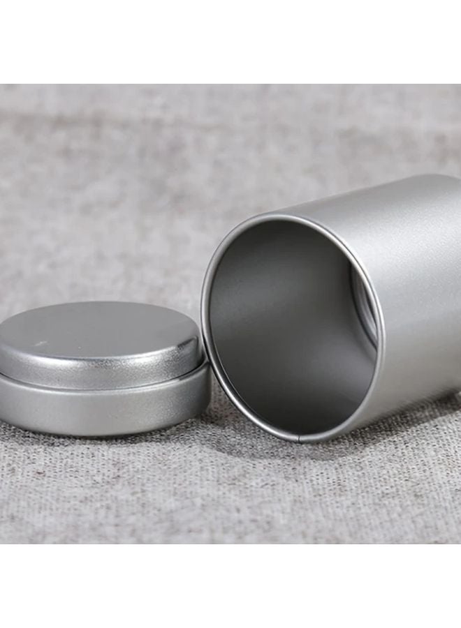 Grey Portable Stainless Steel Cigarette Ashtray Compact Outdoor Camping - Image 4