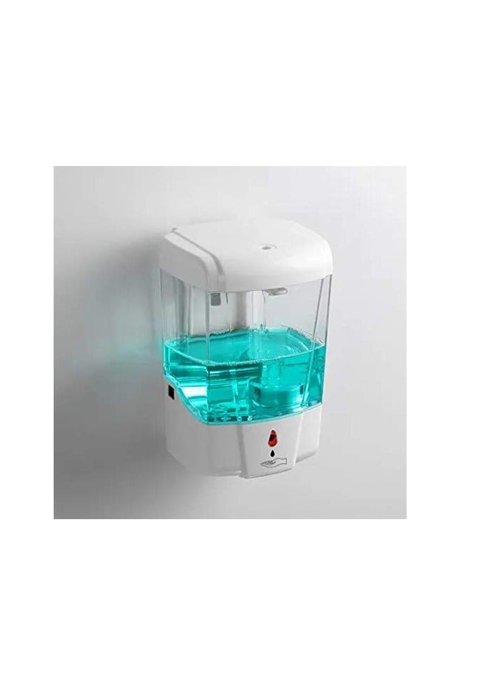 ABBASALI Automatic Hand Sanitizer Dispenser Touchless Wall-Mounted Hands Free Soap Dispenser 700 ml  - Image 1