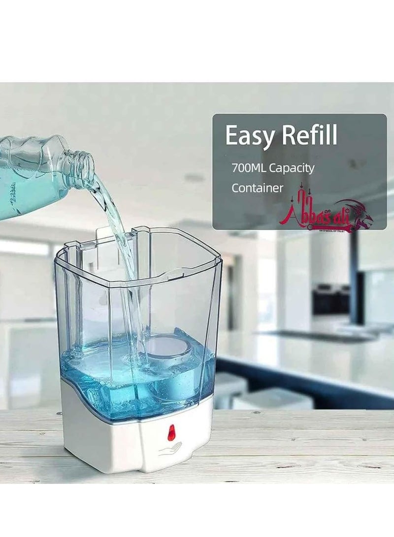 ABBASALI Automatic Hand Sanitizer Dispenser Touchless Wall-Mounted Hands Free Soap Dispenser 700 ml  - Image 4