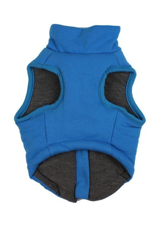 NIBEMINENT Autumn And Winter Cotton Pet Coat Blue L - Image 2