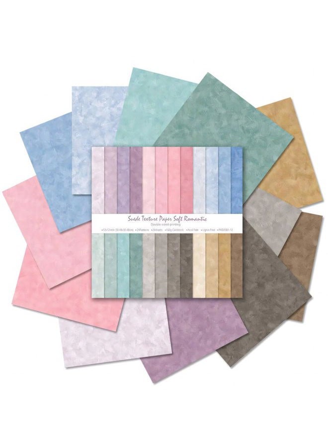 WLXTREE Scrapbook Pattern Paper Pack 12x12 Colorful Specialty Double-Sided Patterned Paper for DIY Background Card Making Photo Album Decor - Image 2
