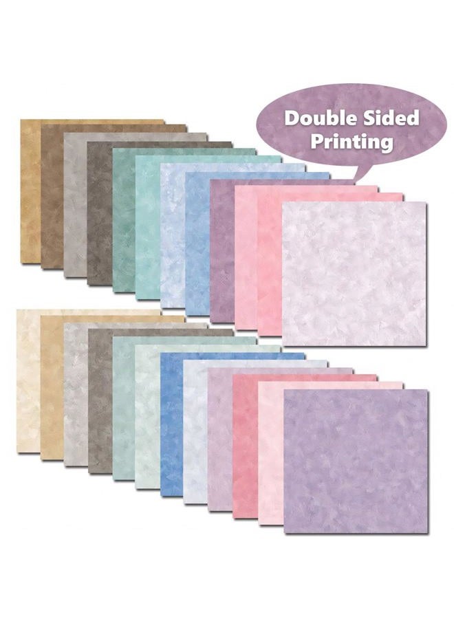 WLXTREE Scrapbook Pattern Paper Pack 12x12 Colorful Specialty Double-Sided Patterned Paper for DIY Background Card Making Photo Album Decor - Image 3