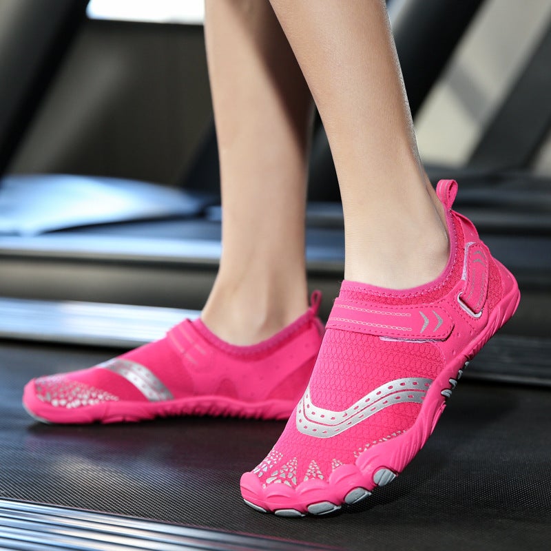Parent-Child Indoor Fitness Shoes, Gymnastics Exercise Yoga Shoes, Soft-Soled Five-Finger Shoes, Squat Deadlift Shoes, Men''s and Women''s Treadmills - Image 3