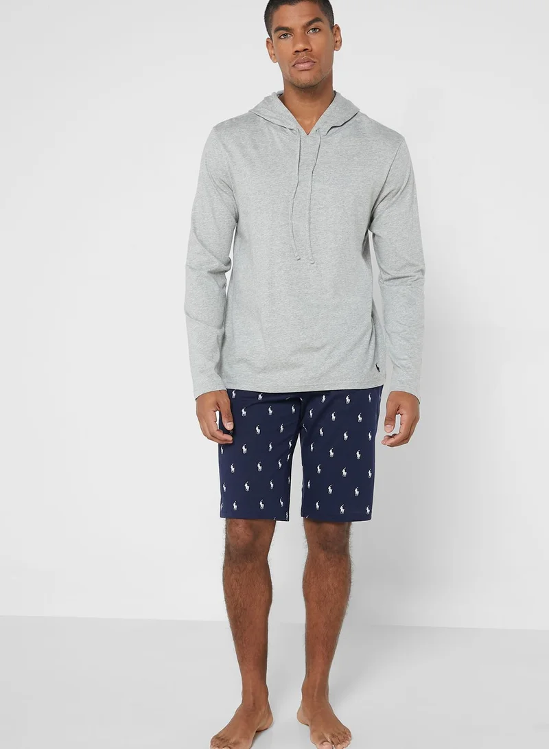 POLO RALPH LAUREN Essential Drawstring Detailed Hoodie