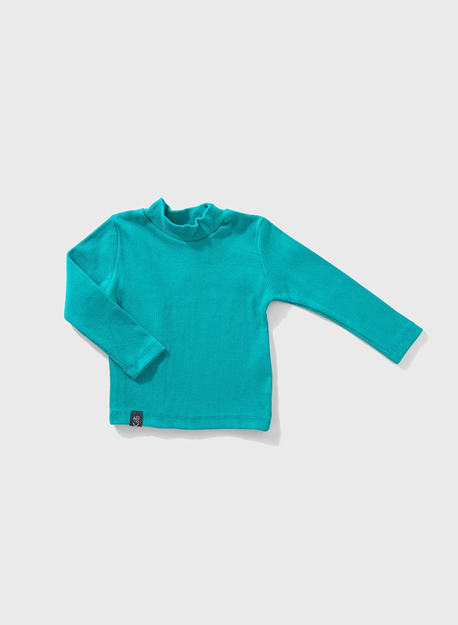 اون كيدز بلوفر تريكو بناتي أطفال صغار برقبة عالية