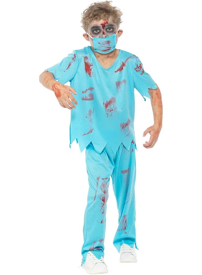 Mad Costumes Zombie Surgeon Halloween Costume For Kids Medium - Image 1