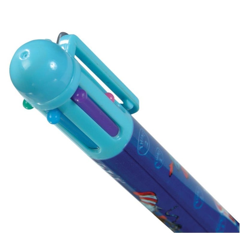 GEDDES Dr. Seuss Retractable Ballpoint Pen 6-Color | Multicolor Ink | Cartoon Character Design | For School Supplies | Pack of 12 - Image 2