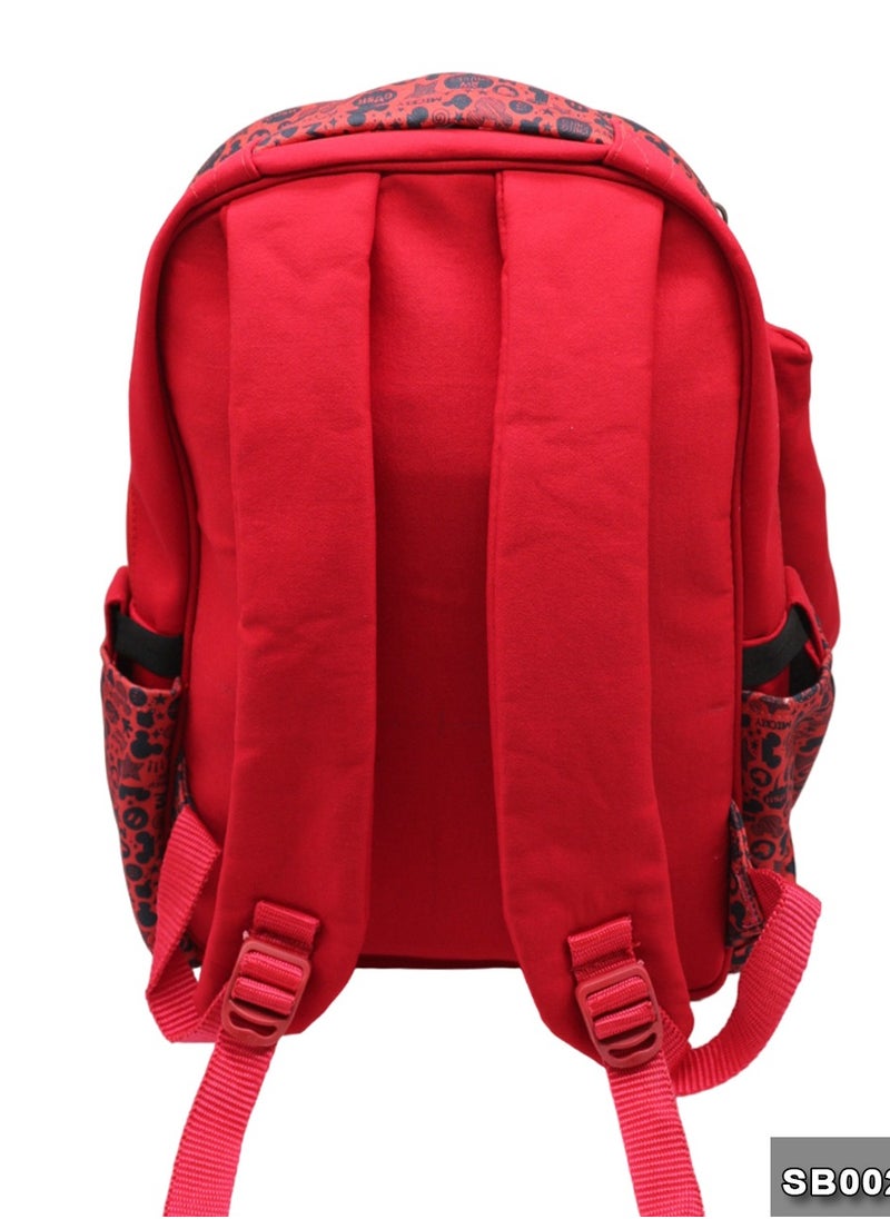 Gharibo Bags School backpack with lunch bag Size 17 model 26 Mickey Mouse  - Image 5