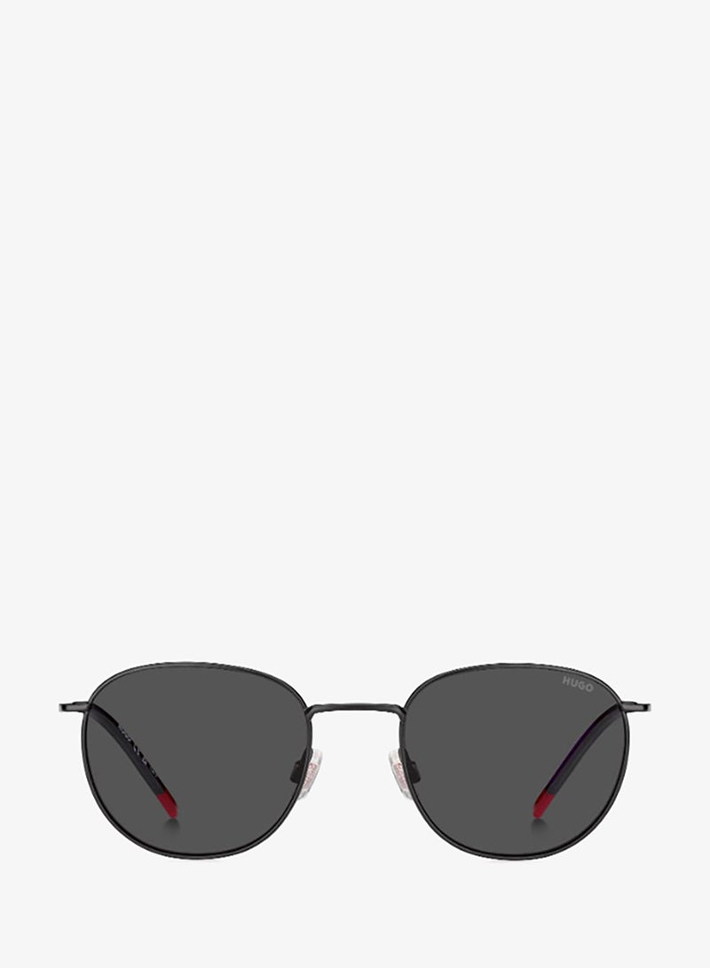 HUGO HG 1405/S Sunglasses Black Round - Image 3