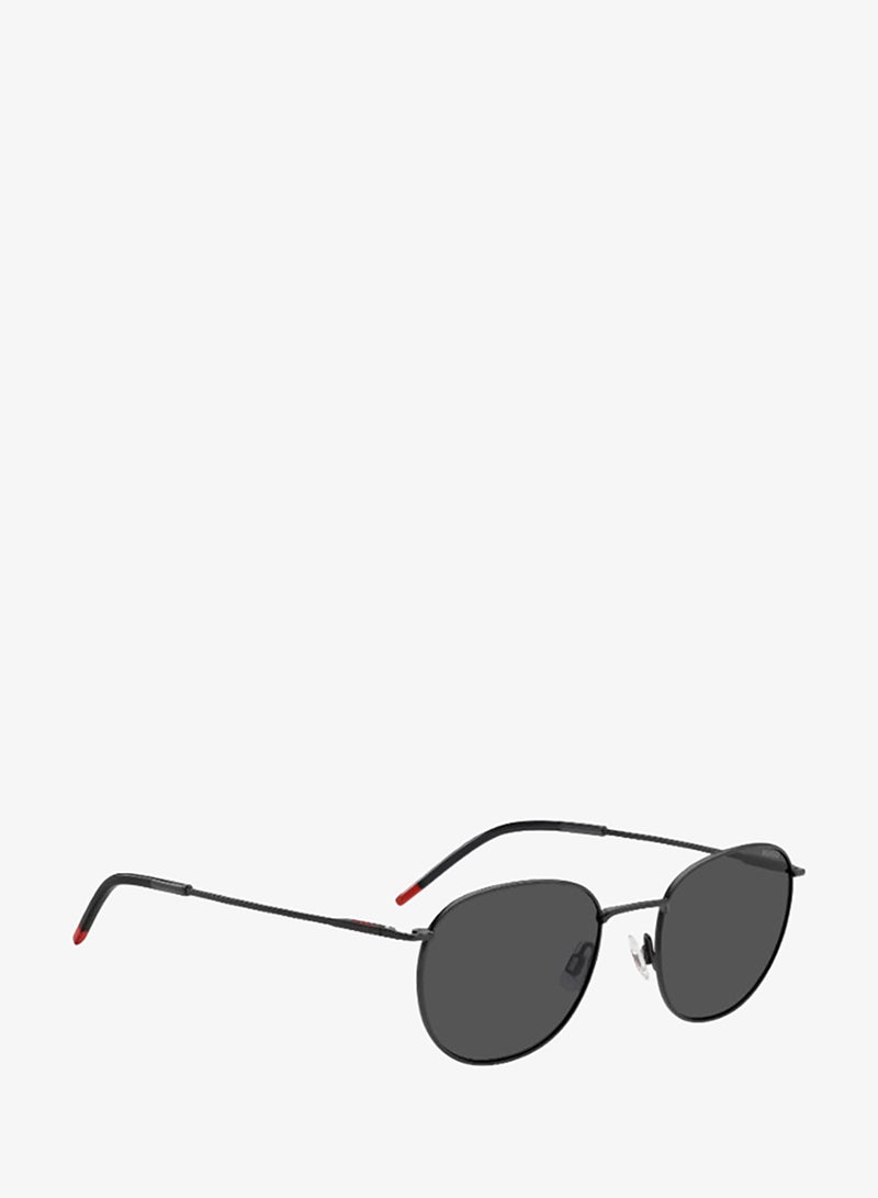 HUGO HG 1405/S Sunglasses Black Round - Image 2