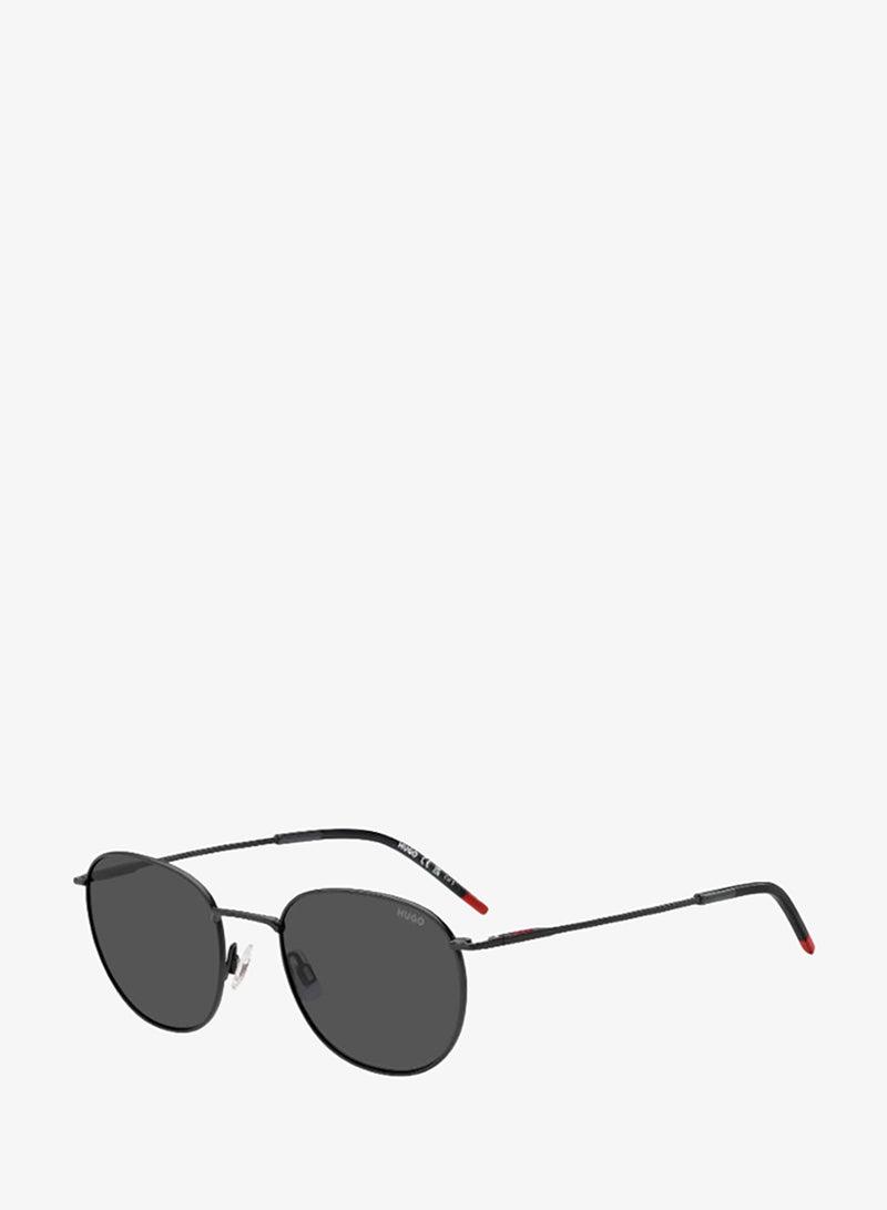 HUGO HG 1405/S Sunglasses Black Round - Image 1