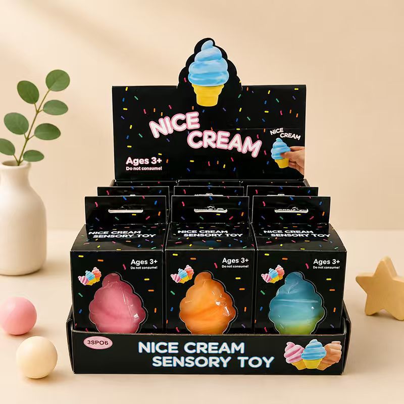 Ice Cream Slow-Rising Stress Relief Squishy Toy - Image 3