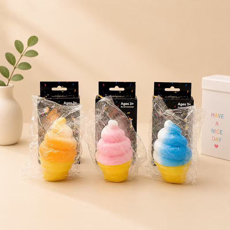 Ice Cream Slow-Rising Stress Relief Squishy Toy - Image 1
