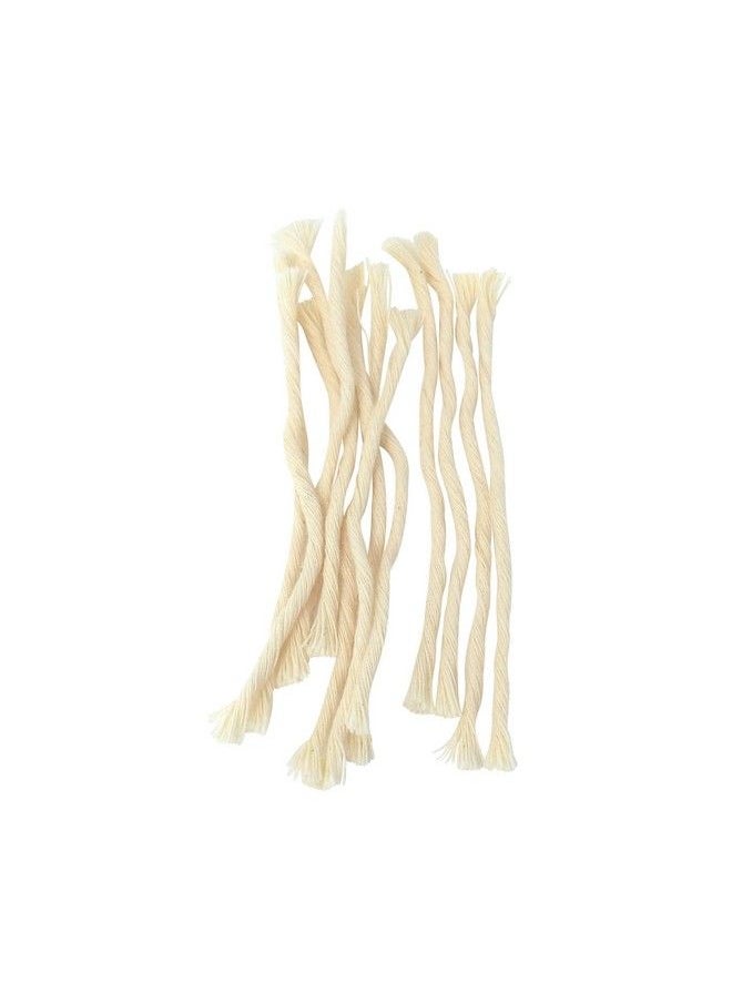 Ner Mitzvah - Natural Smokeless Cotton Wicks 50 Count (Approx.) 39 Ply Thin For Oil Cup Candle Replacement Wicks - Image 1