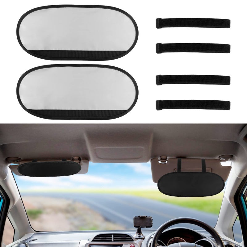 psler Sun Visor Extender  Anti Glare Car Sun Visor Extender Glare Guard Polarized 2 Pack for Short People