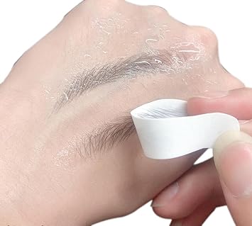 UPSTORE 2Sheets20Pairs HairLike Waterproof Eyebrow Tattoos Stickers Eyebrow Transfers Stickers Grooming Shaping Eyebrow Sticker for Women Girls BlackBrown - Image 5