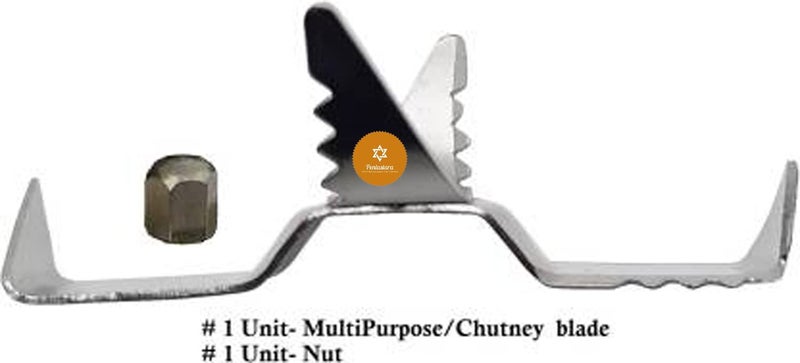 PENTASTARA Mixer Grinder CHUTNEY JAR MultiPurpose BLADE Fits Sumeet Pigeon Orient Bajaj jyothi Cello Crompton prestige premier xpress boss rico morophy richards croma lifelong Singer Signora Nirlep Jaipan - Image 2