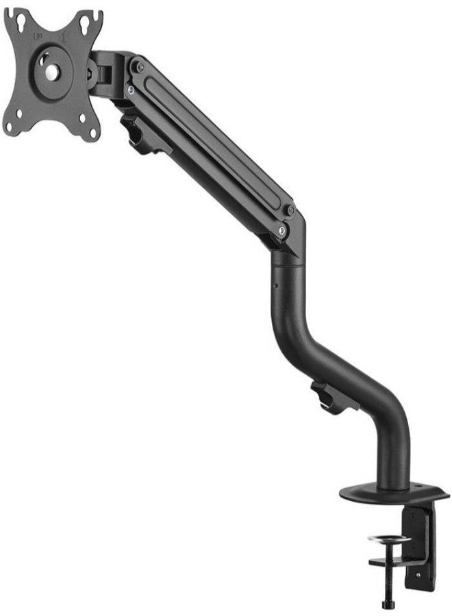 Twisted Minds TM-71-C06 - 17-32" Single Monitor Arm with Mechanical Shock Absorber Black - Image 1