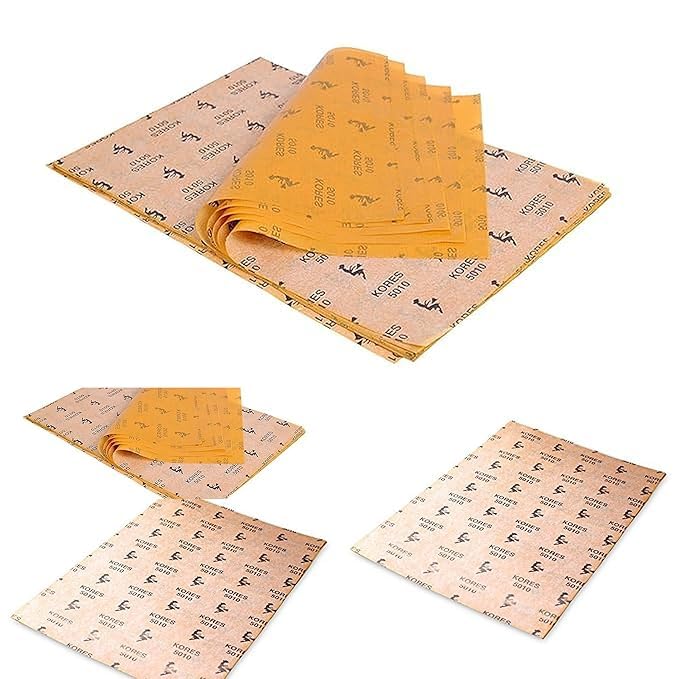 Generic Bharat Transfer Tracing Carbon Copy Paper Yellow Colour for Drawing Craft Canvas Paper WoodDIY Woodworking Hand Painting Tracing on Cloth Size 210 mm x 330 mm Yellow Colour 20 - Image 2