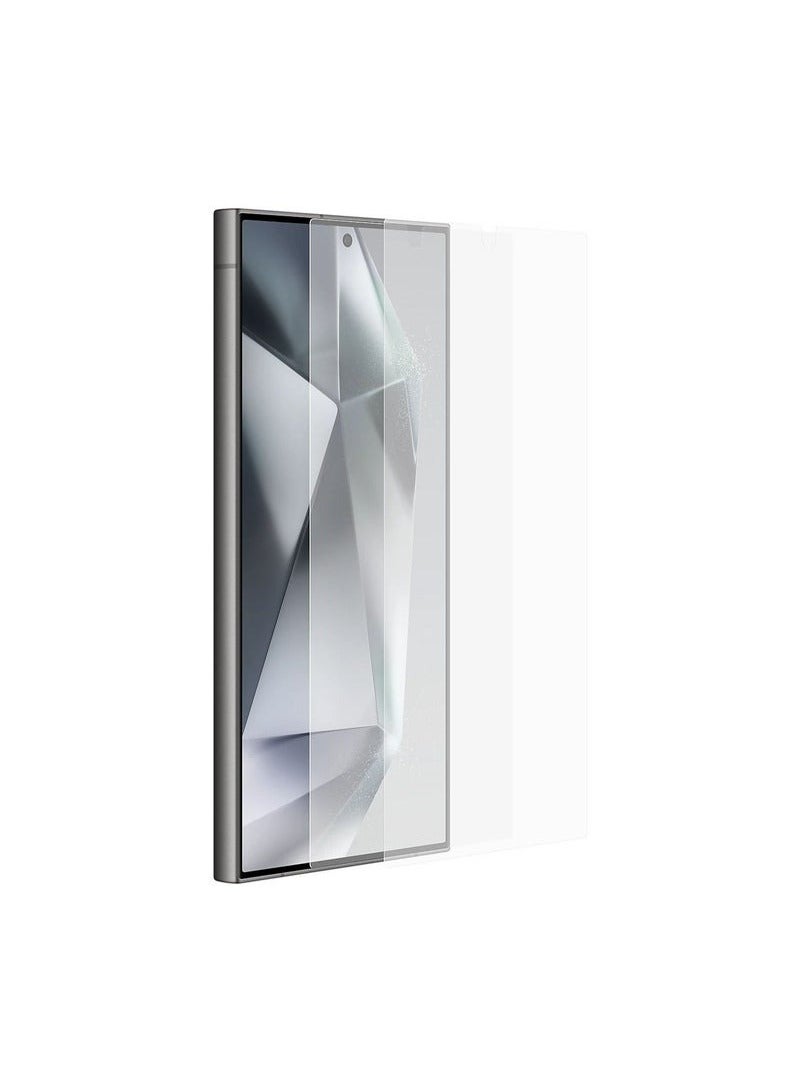 Samsung S24 Plus Clear Case with Hydrogel Screen Protector, Slim Shockproof Design, Anti-Scratch Full Coverage Transparent Protection - Image 5