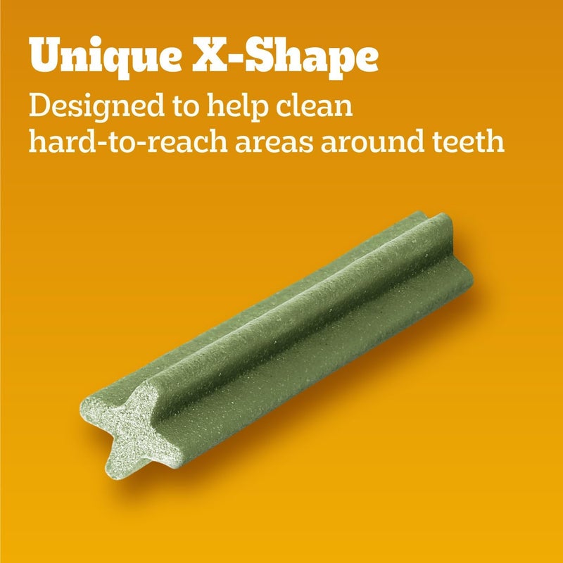 بيديجري حلوى Pedigree Dentastix للكلاب من السلالات الكبيرة، بنكهة طازجة، عبوة وزنها 1.46 رطل (تحتوي على 28 حلوى) - Image 3