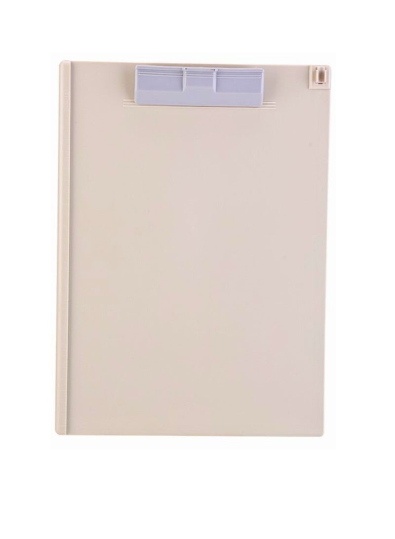 Deli A4 Size Clip Board GREY Color - Image 1